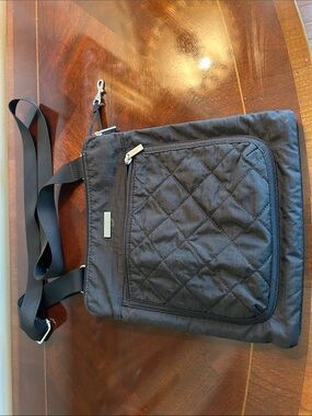 Baggallini Black Quilted Crossbody Bag